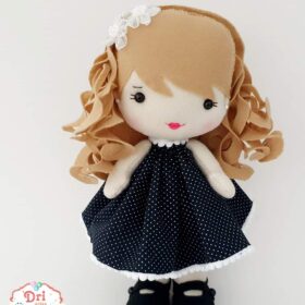 Boneca Cabelo Cacheado