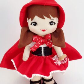 Boneca Chapeuzinho Vermelho (30cm)