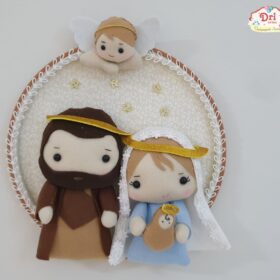 Enfeite de Porta Sagrada Família