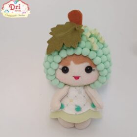 Coleção Mini Frutinhas Uvinha Verde