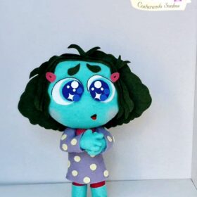 Boneca Inveja divertida mente 2 feltro
